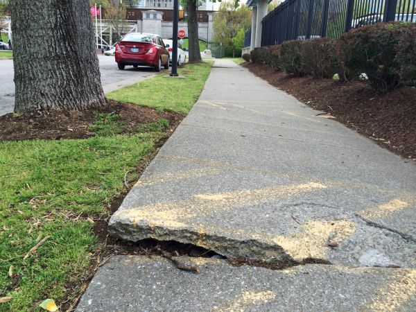 Cement Sidewalk Repair in Windsor