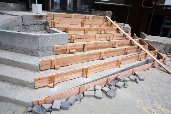 Cement Step Repair in Windsor